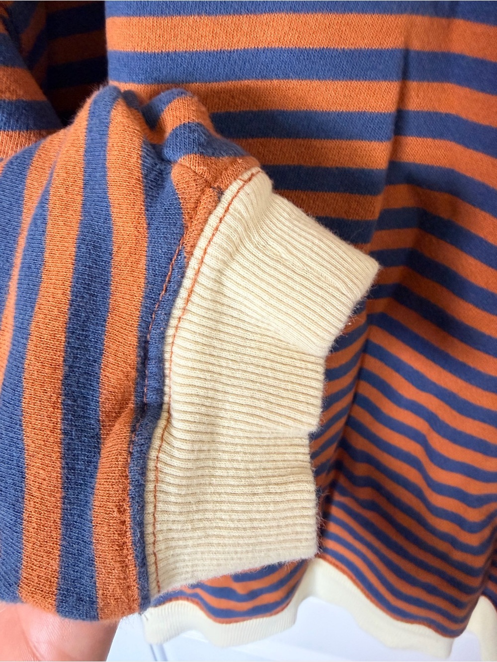 We The Free Classic Oversized Striped Crewneck - Picture 4 of 4